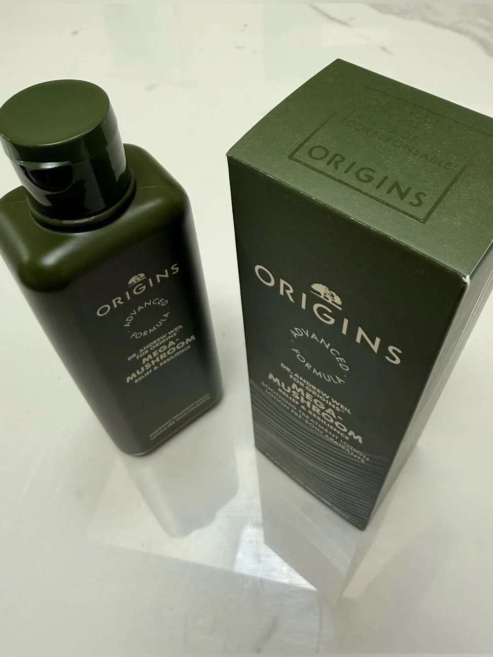 NWT - Origins Mega-Mushroom Treatment Lotion - Jumbo Size - 200 ml!